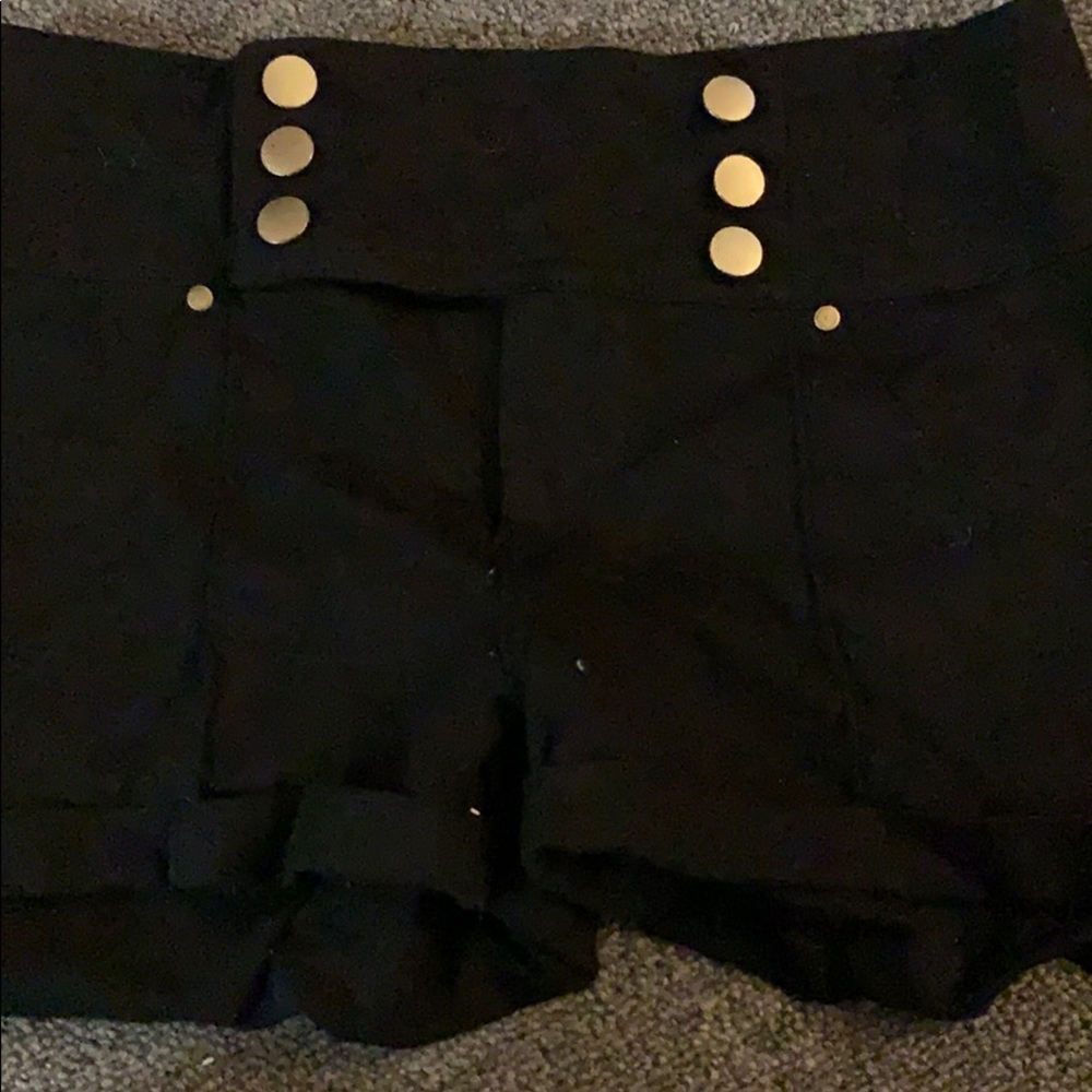 Black shorts